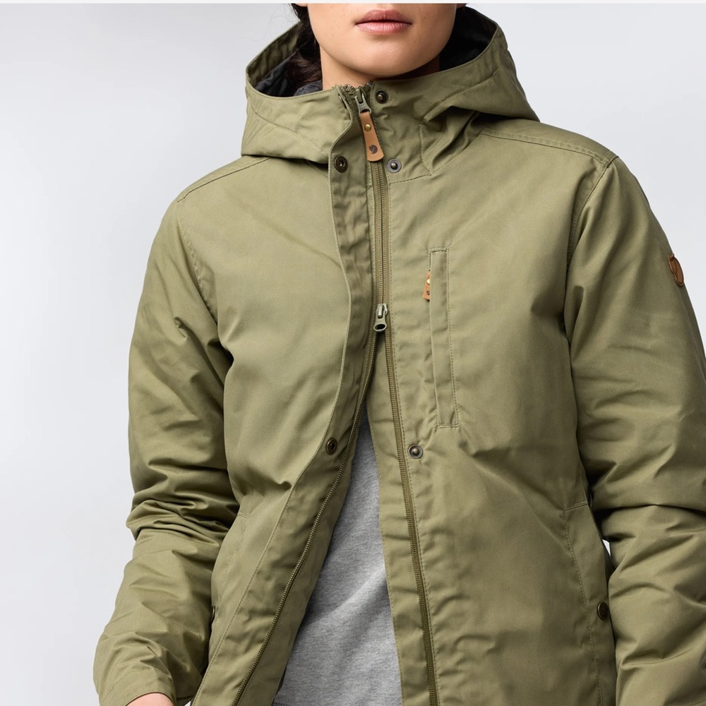 Fjallraven. KIRUNA PADDED PARKA. Navy. - Picture 4 of 9